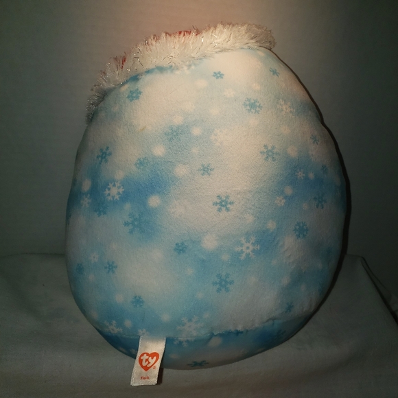 Super Cute Ty Squishy Beanies Collection "Fleck" the Snowman - Picture 3 of 11
